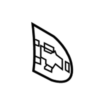 Ford 2T1Z-6122042-B Pad - Lock Cylinder