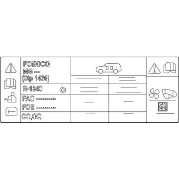Ford L1MZ-1503050-D Decal