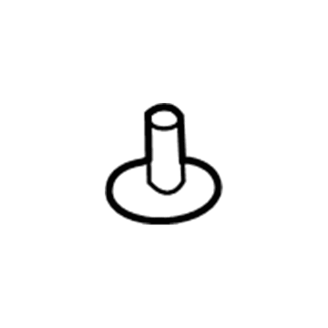 3GUZ-9K111-BA Ford Heat Shield Retainer Clip Illustration 1 of 1