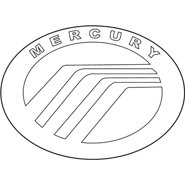 Mercury 5T5Z-5442528-BA Emblem