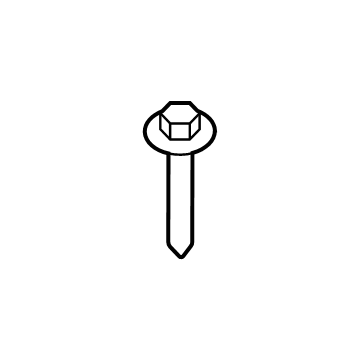 Ford -W719854-S900 Bolt - Hex Head
