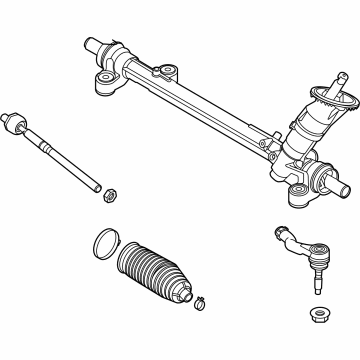 Ford LJ9Z-3504-A Gear - Rack And Pinion Steering