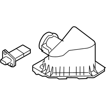 Ford Focus Air Filter Box - 8S4Z-9661-A