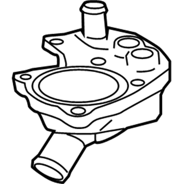 Ford GL2Z-8592-A Connection Water Outlet