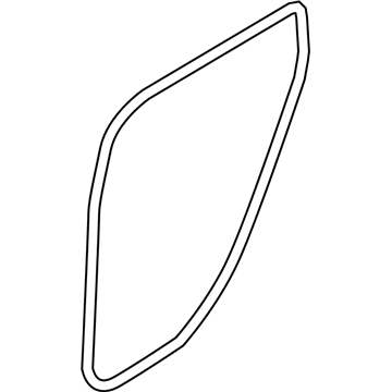 Lincoln DA1Z-78253A10-AA Weatherstrip Assembly - Door Opening