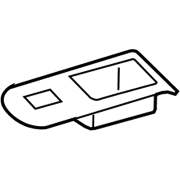 Ford Freestyle Interior Door Handle - 5F9Z-74266A25-AAC
