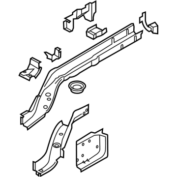 Ford PR3Z-6310124-A Member Assembly - Floor Side Rear
