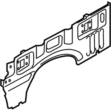 FL3Z-9627864-D Ford Inner Panel, Front Passenger Side Illustration 1 of 1