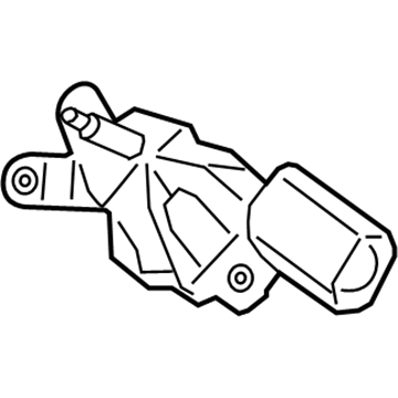 Ford AV6Z-17508-A Motor Assembly - Wiper