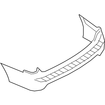 Ford JL1Z-17K835-AEPTM Bumper Assembly - Rear