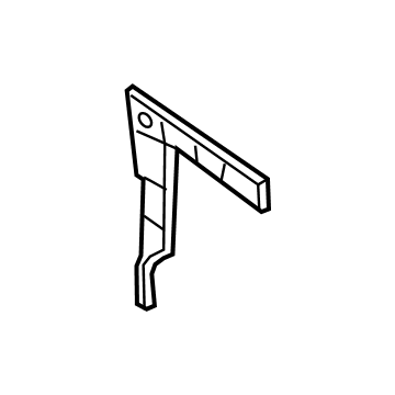 Ford JL1Z-17D942-A Side Bracket, Rear Passenger Side JL1Z-17D942-A Ford Side Bracket, Rear Passenger Side Illustration 1 of 1