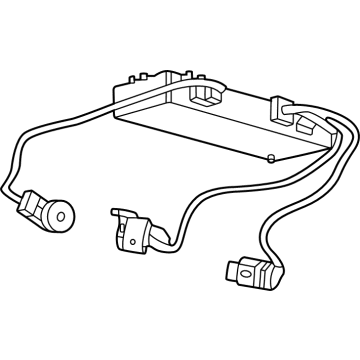 Ford PC3Z-15K609-A Sensor And Bracket - Interior