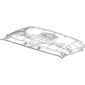 Ford LC2Z-1551940-AB Panel Assembly - Roof Trim Front