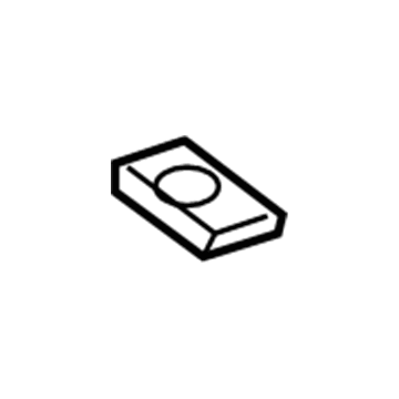 Mercury -W705545-S439 Nut - Spring