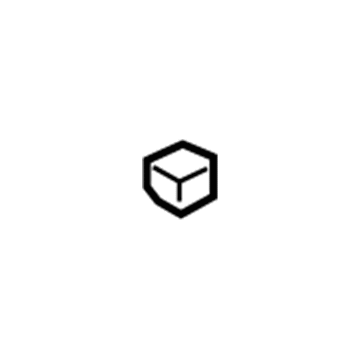 Ford -N804178-S437 Retainer Nut -N804178-S437 Ford Retainer Nut Illustration 1 of 1