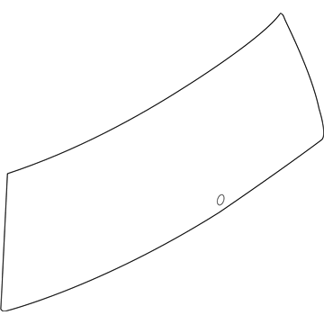 Ford CA8Z-7442006-A Glass - Back Window