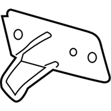 Lincoln 8A5Z-5406064-B Striker - Glove Compartment Door