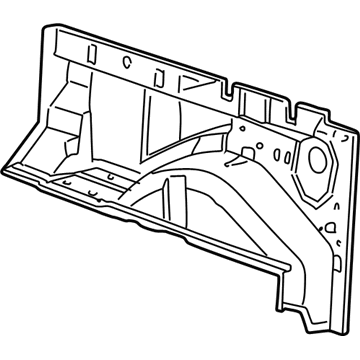 Ford YC3Z-7828083-AA Insulator - Wheelhouse