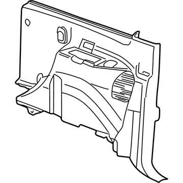 Ford 2C7Z-7831013-AAC Trim Assembly - Quarter