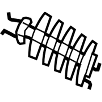 Ford 7L2Z-7865500-A Lumbar Support, Front Driver Side 7L2Z-7865500-A Ford Lumbar Support, Front Driver Side Illustration 1 of 1