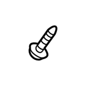 Ford -W716904-S439 Side Retainer Screw -W716904-S439 Ford Side Retainer Screw Illustration 1 of 1