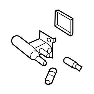 Ford CJ5Z-8K556-A Adaptor - Water Outlet Connection