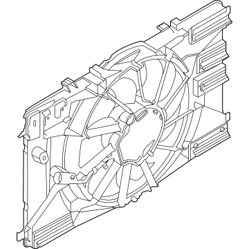 NK4Z-8C607-B Ford Motor And Fan Assembly - Engine Cooling Illustration 1 of 1
