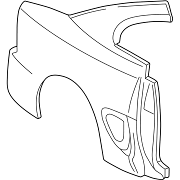 Ford XR3Z-6327840-BA Panel - Body Side