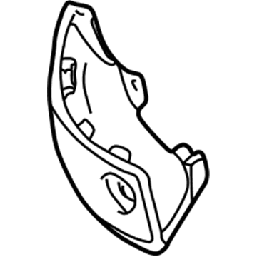 Ford XL2Z-17K833-AA Moulding - Bumper Bar