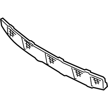 Ford 7T4Z-17K945-A Grille - Bumper