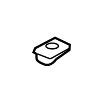 Ford -W520802-S439 Nut - Spring