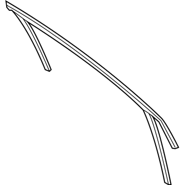 Ford DM5Z-5821597-A Run - Door Glass