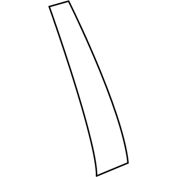 Mercury 6E5Z-5420554-AA Molding - Door Outside