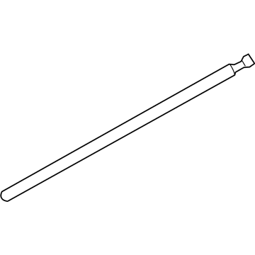 Mercury 6E5Z-5420878-APTM Molding - Door Outside