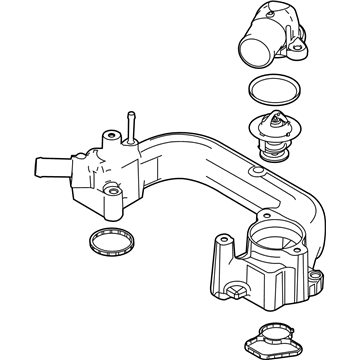 Mercury 7R3Z-8C368-C Pipe - Water Bypass
