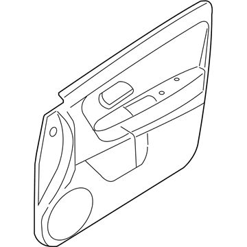 Mercury 5E6Z-7823942-AAA Panel - Door Trim