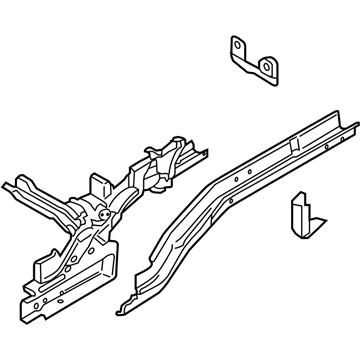 Lincoln K2GZ-5810125-A Member Assembly - Floor Side