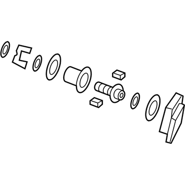 Ford FL3Z-1543262-A Cylinder Assembly - Lock