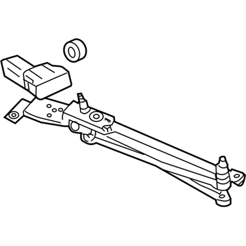 Ford 6S4Z-17508-AA Wiper Motor And Drive