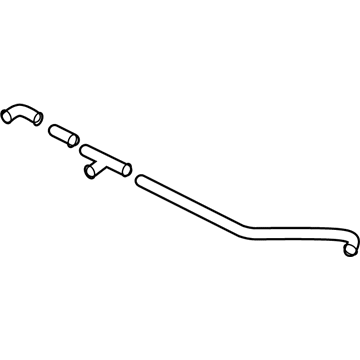 Ford YS4Z-17A605-HA Hose Assembly