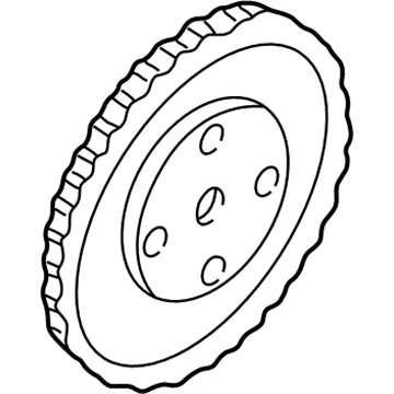 Ford F7RZ-6375-AA Flywheel And Ring Gear