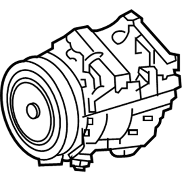 Mercury 5L8Z-19703-AA Compressor Assembly
