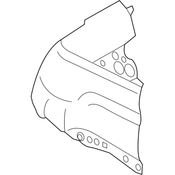 Ford CK4Z-16006-A Fender Assembly - Front