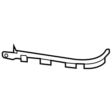 Ford LC3Z-17K833-B Molding - Bumper Bar