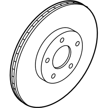Ford EcoSport Brake Rotor - GN1Z-1125-C