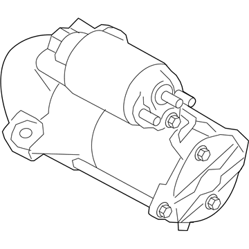 Ford HD9Z-11002-B Starter Motor Assembly