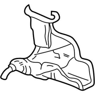 Ford E7AZ-60611B46-A Retainer Assembly - Stem And Buckle