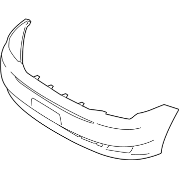Ford 8A8Z-17D957-APTM Bumper Assembly - Front