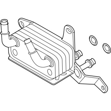 Ford MB3Z-7A095-B Oil Cooler Assembly