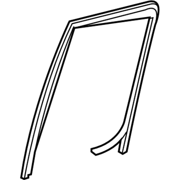 Ford 9L3Z-1825766-A Run Assembly - Glass